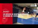 VIDEO. Basket : Les Béliers de Kemper sont de retour à l'entraînement