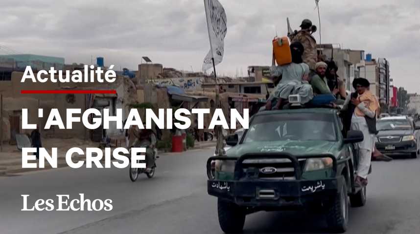 Illustration pour la vidéo Afghanistan : le pays en crise profonde un an après l'arrivée des talibans