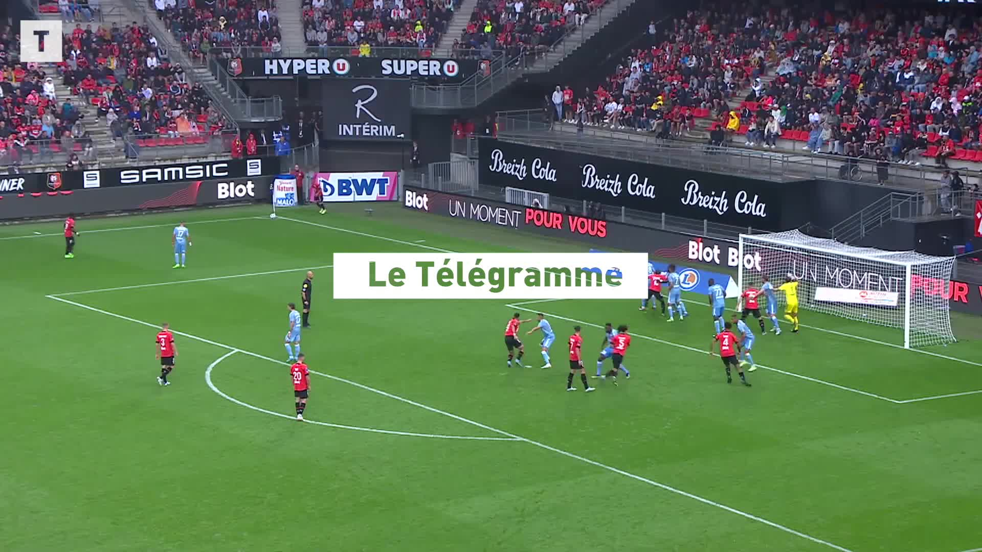 Les buts bretons de la 3ème journée de Ligue 1 et la 4ème journée de Ligue 2 (Le Télégramme)