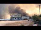 Wildfire in northern Portugal 'threatening several villages'