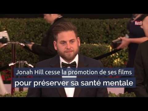 VIDEO : Jonah Hill cesse la promotion de ses films pour prserver sa sant mentale