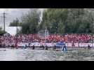 Saint-Omer Finale mondiaux de kayak-polo féminin : en plein match