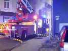 Incendie dans une habitation à Ougrée