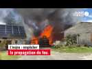 Incendie Cidrerie à Sartilly-Baie-Bocage