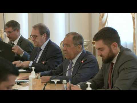 Russian FM Lavrov meets Syrian counterpart Mekdad