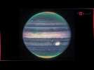 Le télescope James Webb révèle de spectaculaires images de Jupiter.