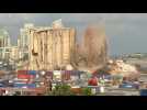 New silos collapse in blast-ravaged Beirut port