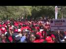 South African unions unite to protest joblessness and cost of living