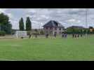 Football: revivez l'ouverture du score d'Adrien Quevy, capitaine de Sainte-Odile Elouges, contre Thulin B (2-0)