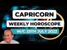 Capricorn Horoscope Weekly Astrology from 25th July 2022