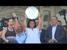 Tennis: en Tunisie, des centaines de personnes fêtent Ons Jabeur