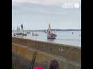 VIDÉO. À Douarnenez, les navires des fêtes maritimes s'élancent pour leur balade