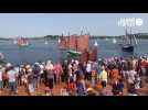 VIDEO. La parade des Bateaux des côtes de France pendant les Fêtes maritimes de Douarnenez