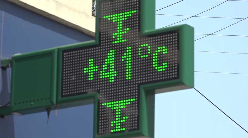 Thumbnail Record de température à Brest