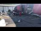 Bonneville : incendie du garage Citroën