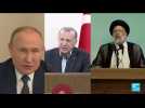 Téhéran accueille Poutine et Erdogan pour discuter de la Syrie et de l'Ukraine