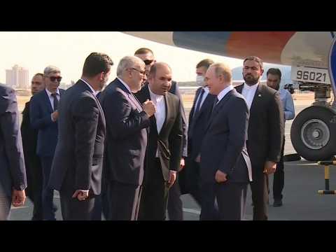 Russia's President Putin lands in Tehran for Syria summit