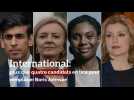 International: plus que quatre candidats en lice pour remplacer Boris Johnsonÿ