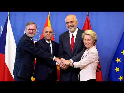 'Historic moment': EU opens accession negotiations with Albania and North Macedonia