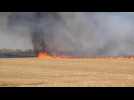 La chaleur responsable de nombreux incendies comme à Artemps