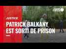 VIDÉO. Sous liberté conditionnelle, Patrick Balkany est sorti de prison