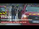 France: Comment les gendarmes et forestiers enquêtent sur les feux de forêt