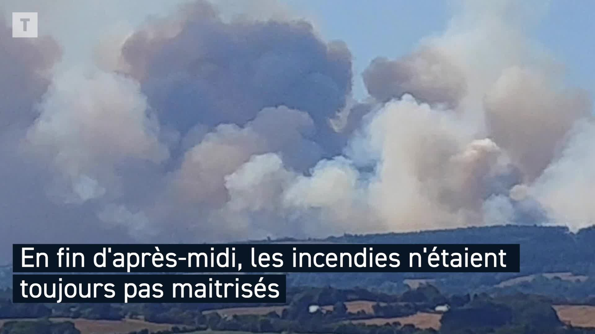 Plusieurs reprises de feu dans les monts d'Arrée (Le Télégramme)