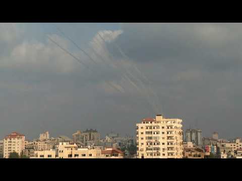 Rockets fired at Israel's Tel Aviv from Gaza