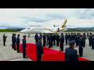 Ecuador and Paraguay presidents arrive in Colombia for Petro's inauguration - Label : AFPTV - First images - Category : News