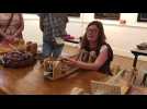 Apprendre à tisser à la gauloise au musée Jeanne d'Aboville de La Fère