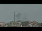 Israeli air strike hits Gaza City after rockets fired from Jabalia
