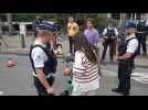 Bruxelles: la police contrôle les vélos et trottinettes électriques à Montgomery