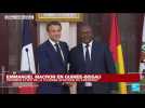 Emmanuel Macron en Guinée-Bissau : suivez la conférence de presse conjointe avec Umaro Sissoco Embalo