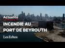 Les silos du port de Beyrouth menacent de s'effondrer