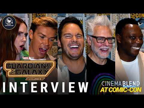 ‘Guardians of the Galaxy Vol. 3’ | Marvel Comic-Con Interviews with Chris Pratt, Karen Gillan & More
