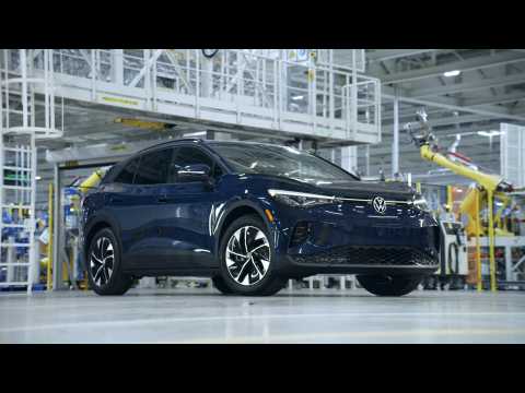 Volkswagen starts U.S. assembly of all-electric ID.4 flagship in Chattanooga, Tennessee