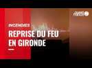 VIDÉO. Incendie en Gironde : « le feu continue à progresser rapidement », l'autoroute Bayonne-Bordeaux fermée