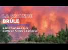 Reprises des incendies en Gironde : 6.000 hectares brûlés