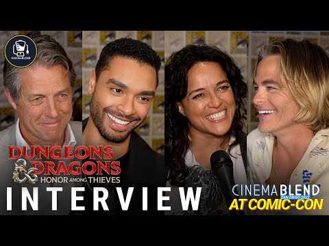 'Dungeons & Dragons' Comic-Con Interviews with Regé-Jean Page, Michelle Rodriguez & More!