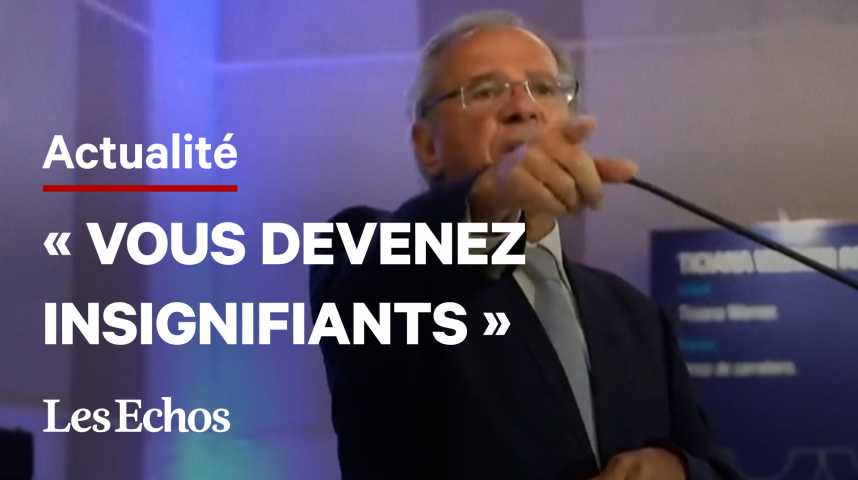 Illustration pour la vidéo « Vous devenez insignifiants pour nous », le ministre de l’Économie du Brésil s'en prend à la France