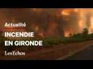 Gironde : 6.800 hectares brûlés, 10.000 personnes évacuées