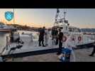 Greece: Migrants rescued after boat sinks return to land