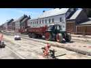 Travaux sur la D 919 à Mailly-Maillet
