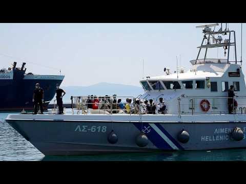 Dozens missing after migrant boat sinks off coast of Greek island