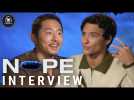 'Nope' Interviews with Steven Yeun and Brandon Perea