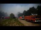 En Gironde, les pompiers mobilisés pour tenter de minimiser l'ampleur des dégâts
