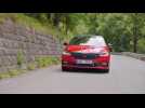 Skoda Fabia Monte Carlo in Red Driving in the country