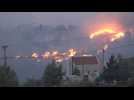 Grèce: un feu au nord d'Athènes conduit à l'évacuation de plusieurs villages