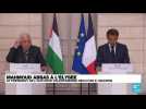 Mahmoud Abbas à Paris : le président palestinien s'est entretenu avec Emmanuel Macron
