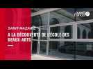 VIDEO. Visite guidée de l'école des Beaux-Arts de Saint-Nazaire